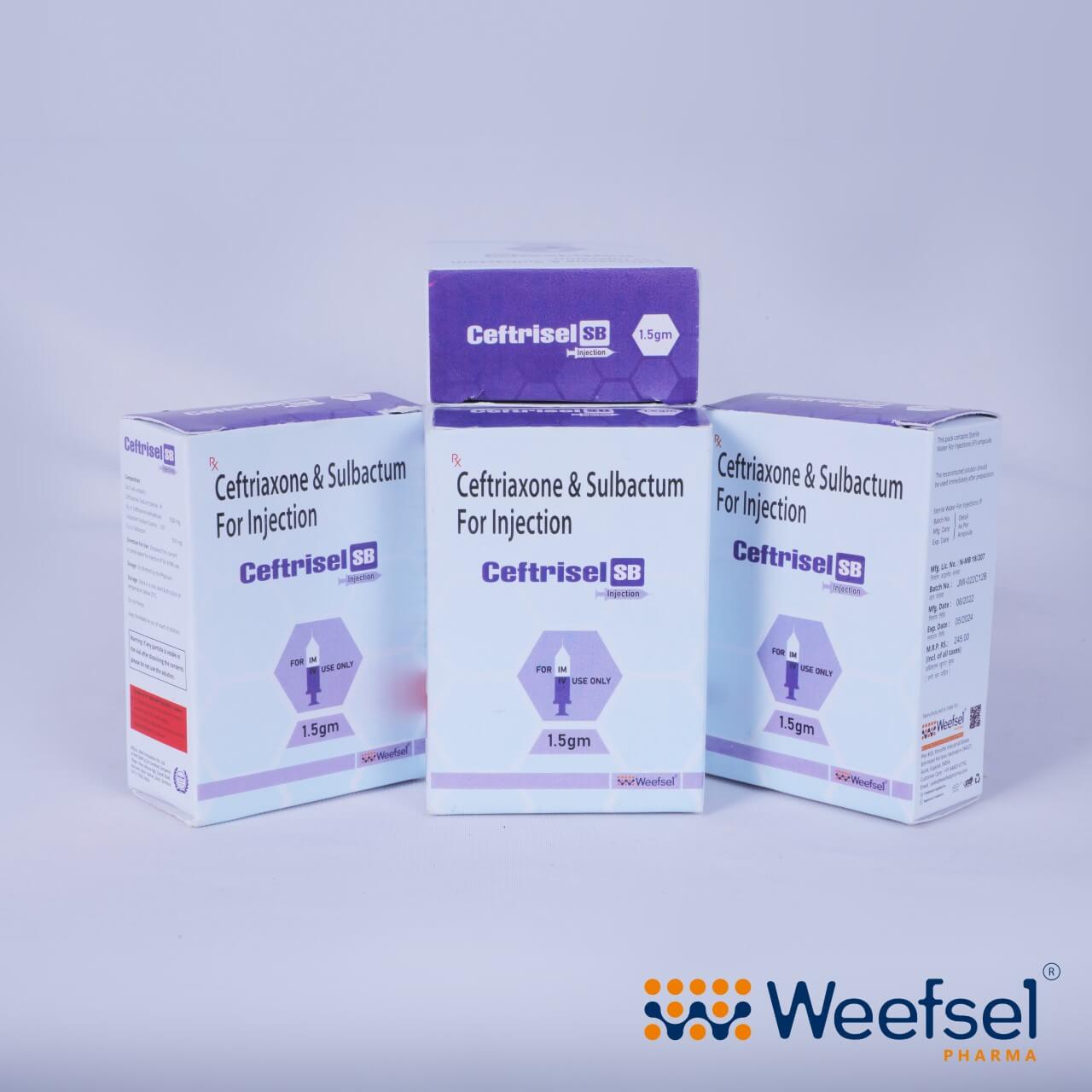 Ceftrisel SB Injection
